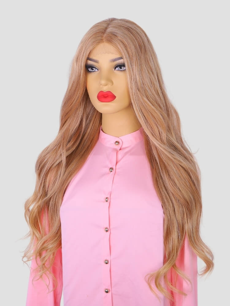 Lola: Golden Brown Wig