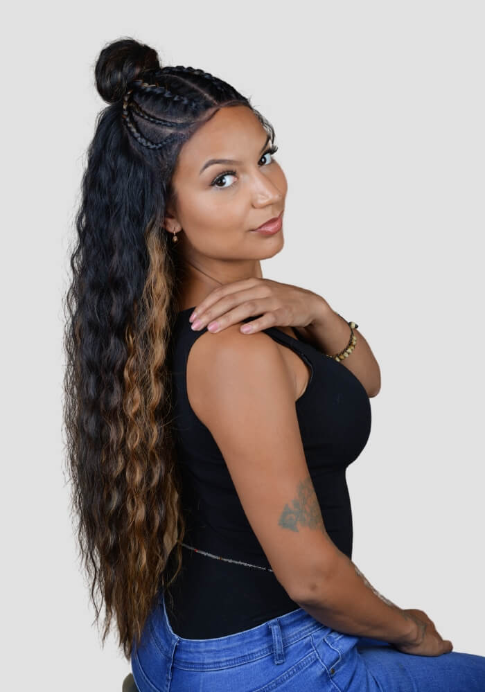 Connection: Cornrows Wig